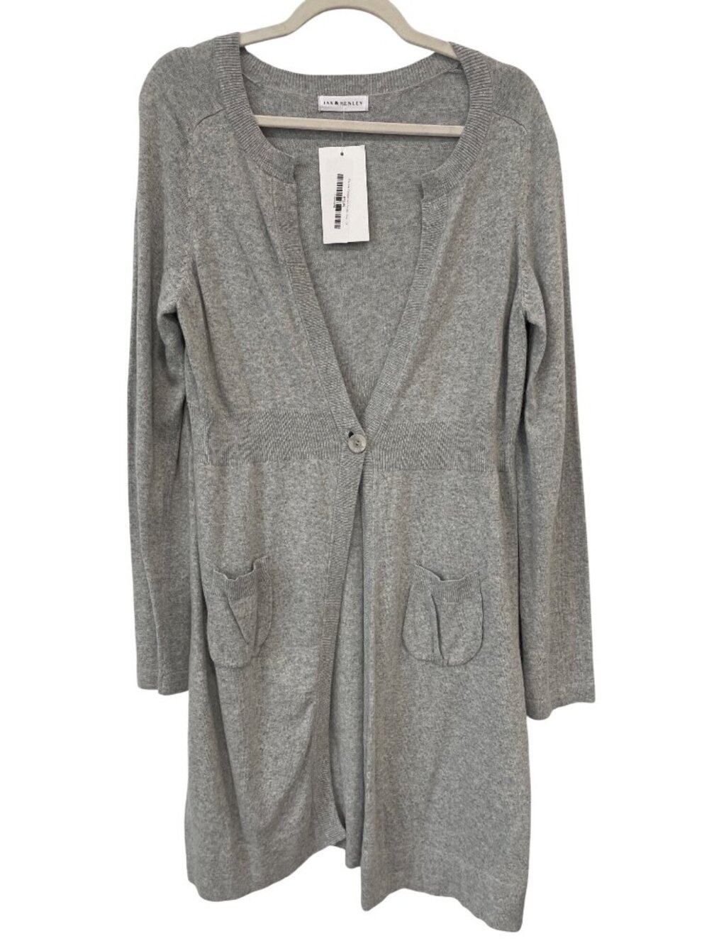 Jax & Henley Jules Cardigan Sweater Plus Size 1X Single Button Long Sleeve NEW